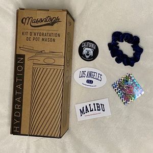 [FREE|⭐️] brandy stickers + waterbottle ♡